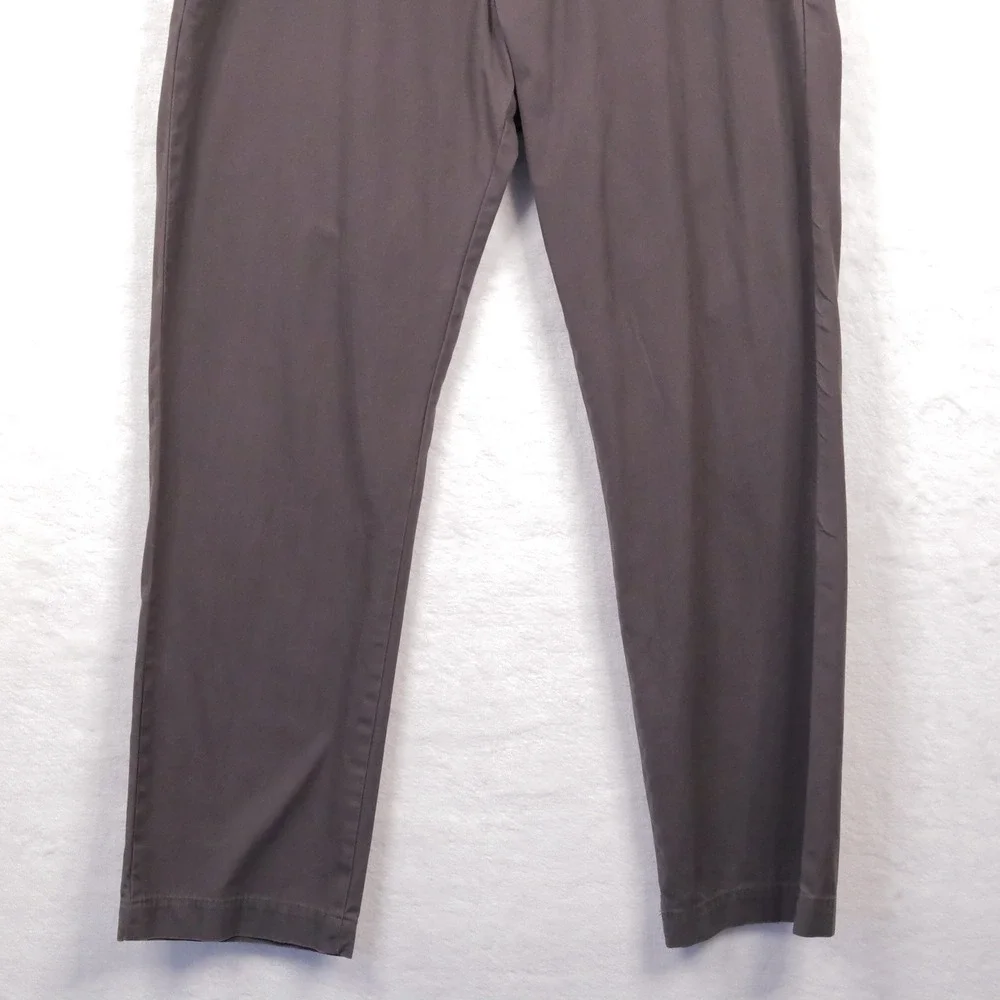 BANANA REPUBLIC Emerson Chino Pants Straight Leg Casual Trousers Brown Sz‎ 36x31